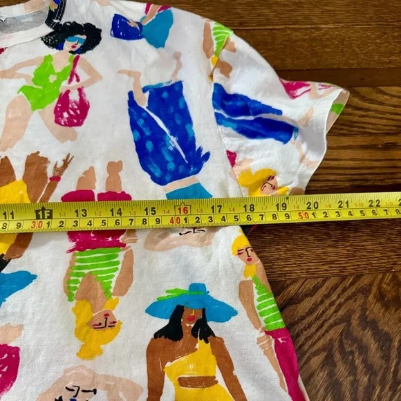 Zara‎ Multicolor Graphic Tee - Picture 5 of 6